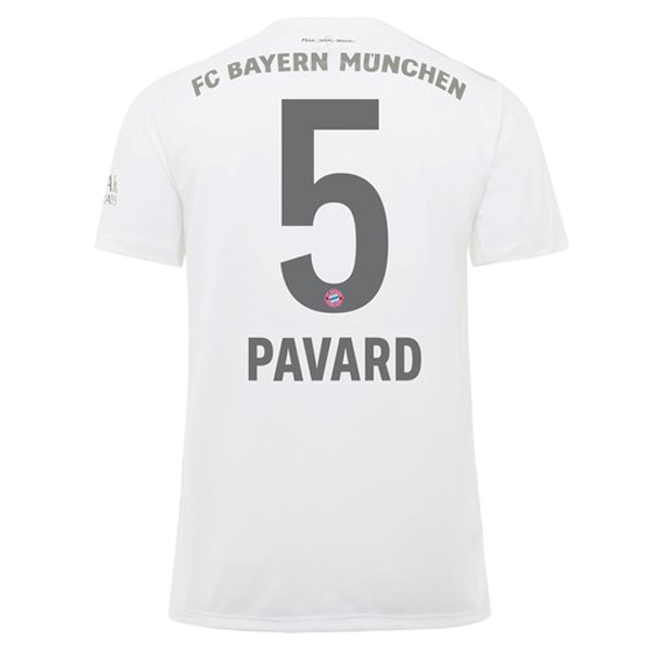 Camiseta Bayern Munich NO.5 Pavard Segunda equipo 2019-20 Blanco